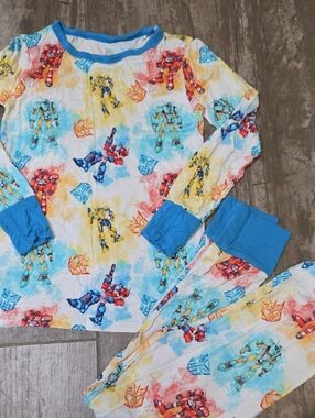 Little Snuggles Transformers Pajama Set